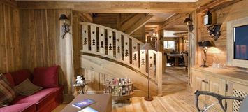 The mountain chalet in Courchevel 1850