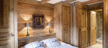 The mountain chalet in Courchevel 1850