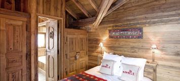 The mountain chalet in Courchevel 1850