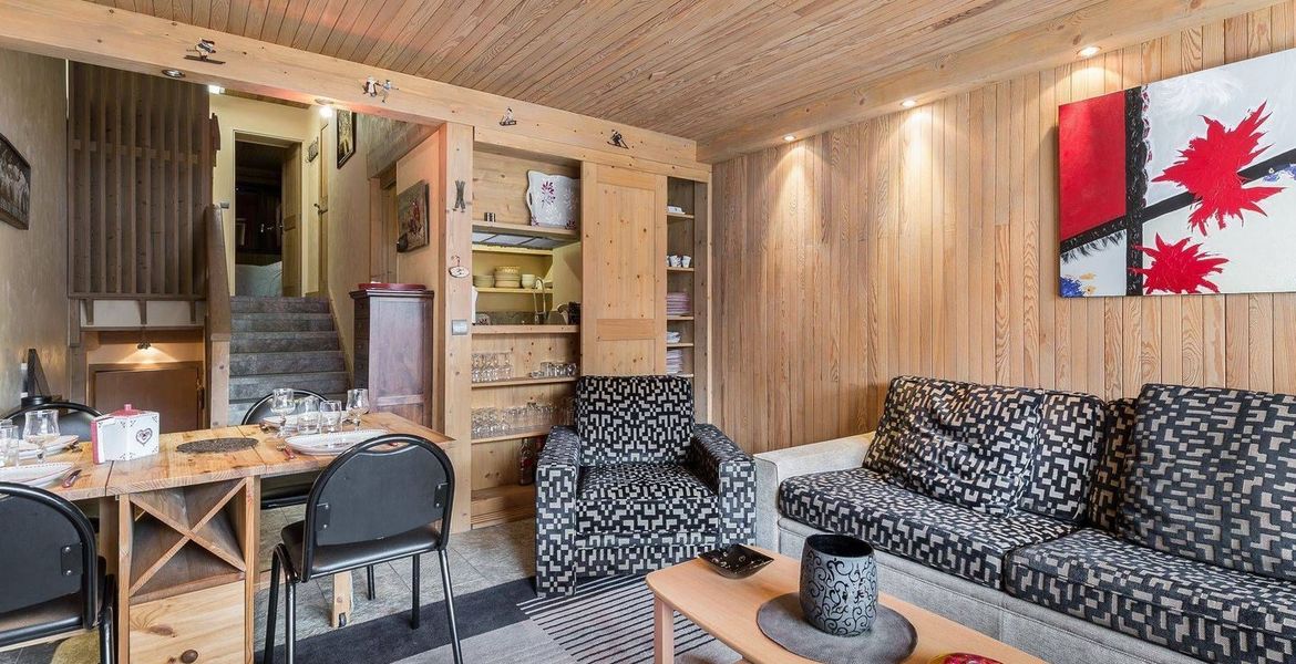 Apartamento de dos dormitorios en alquiler en Courchevel