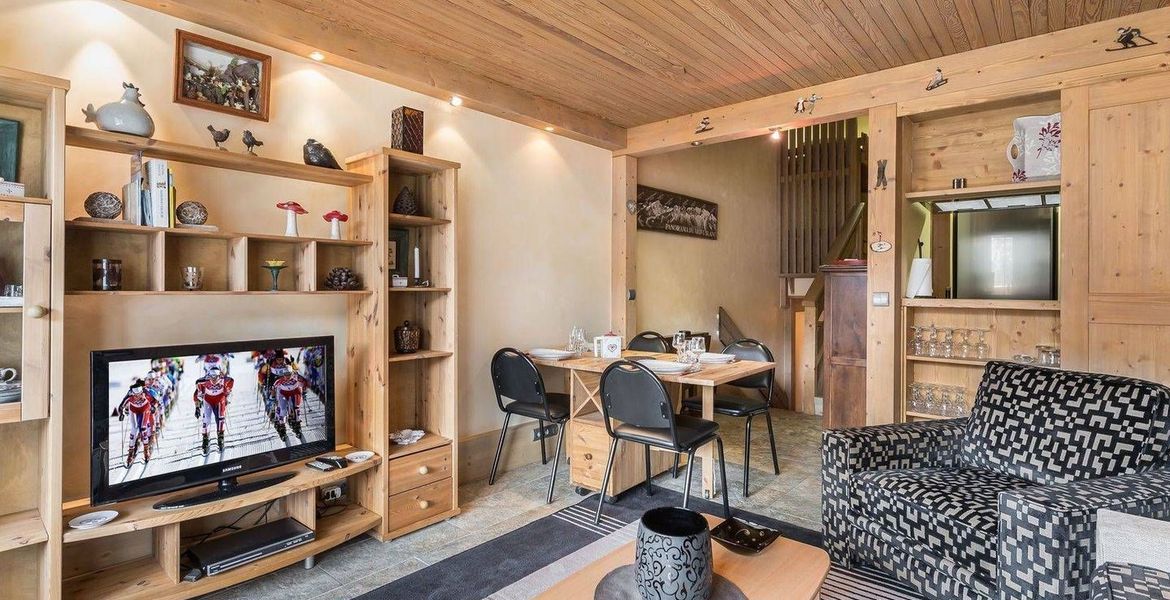 Apartamento de dos dormitorios en alquiler en Courchevel