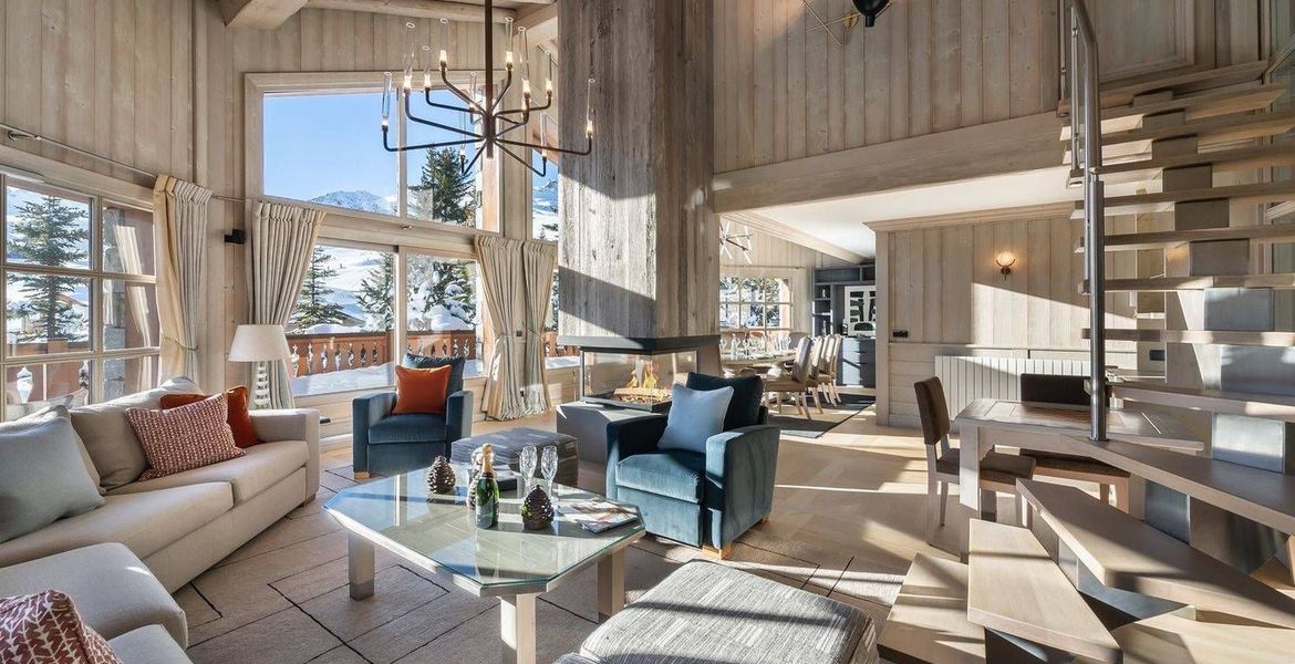 Familial Chalet á Pralong , Courchevel 1850