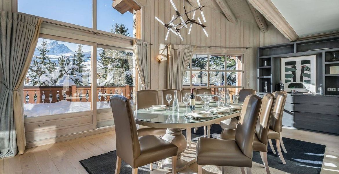 Chalet familiar en la zona de Pralong en Courchevel 1850