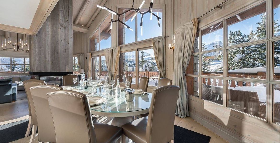 Familial Chalet á Pralong , Courchevel 1850