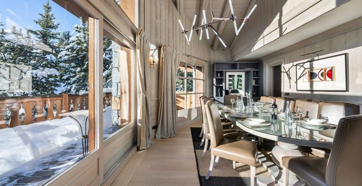 Familial Chalet á Pralong , Courchevel 1850