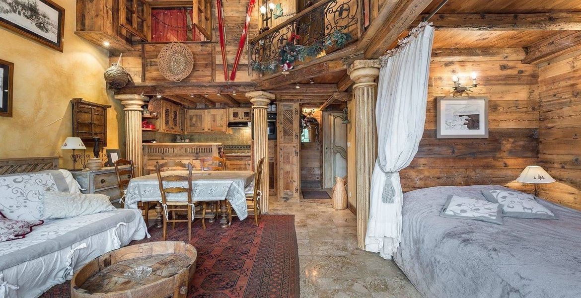 This apartment for rental is offering ski in ski out