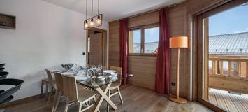 Located on the first floor in a new residence of Courchevel 