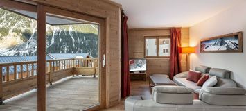 Located on the first floor in a new residence of Courchevel 