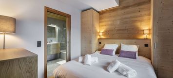 Located on the first floor in a new residence of Courchevel 