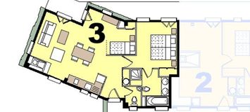 Appartement  á Courchevel 1300
