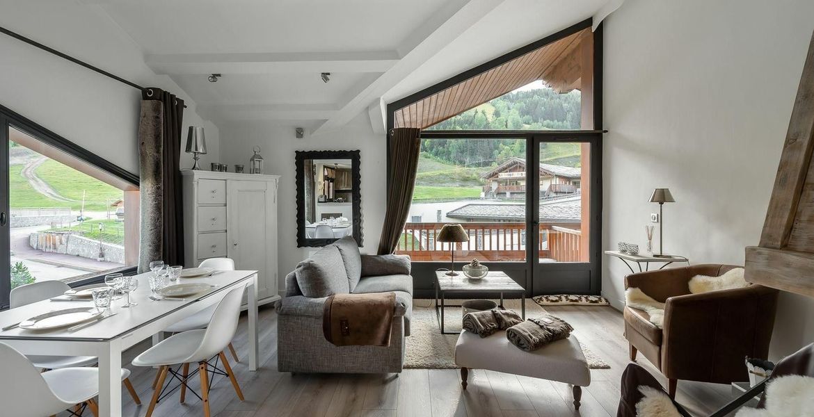 Apartamento en alquiler en una residencia en Courchevel 