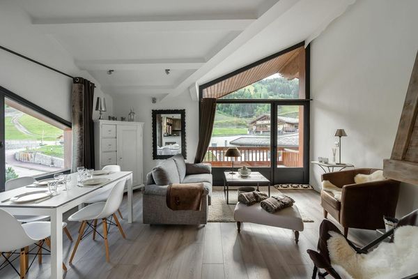 Apartamento en alquiler en una residencia en Courchevel 