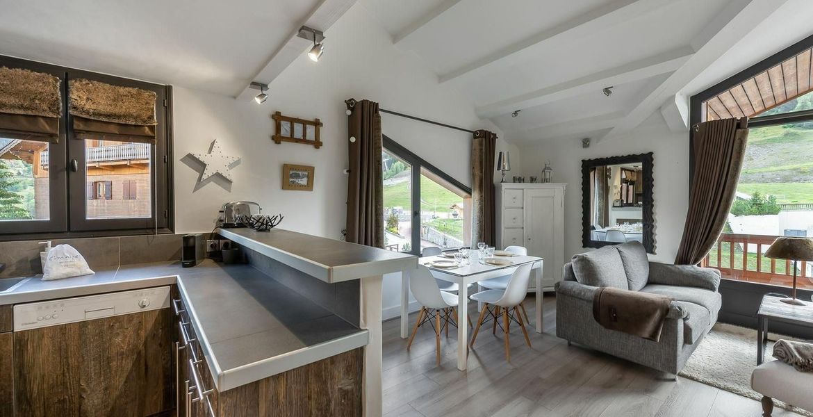 Apartment for rental in a residence in Courchevel Village