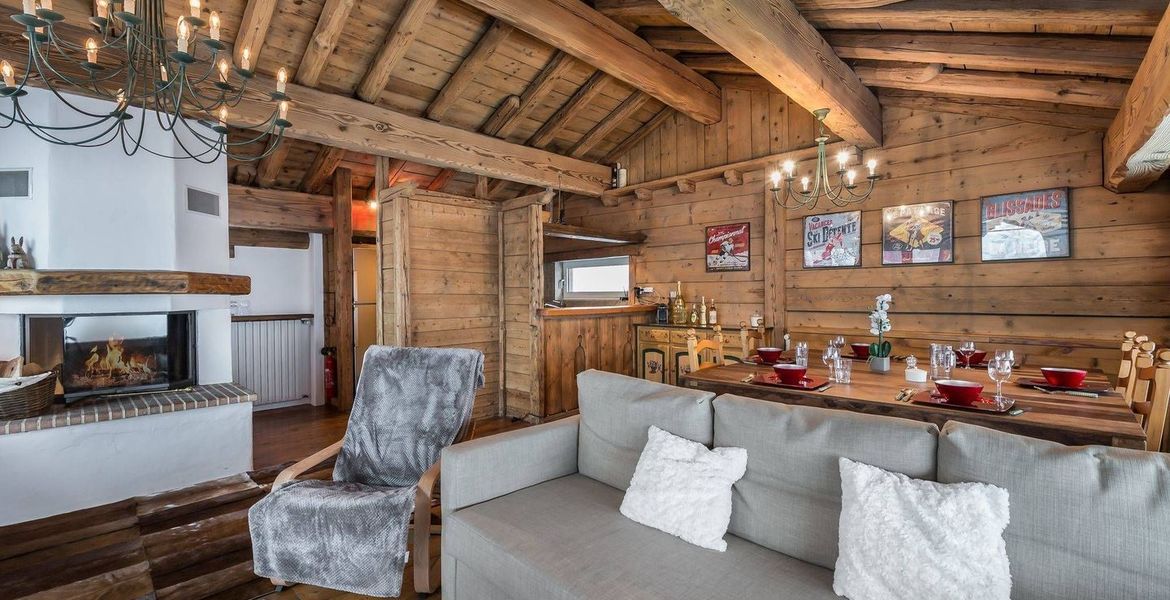 Chalet à Nogentil, Courchevel 1850 à louer de 168 m² et 5 ch