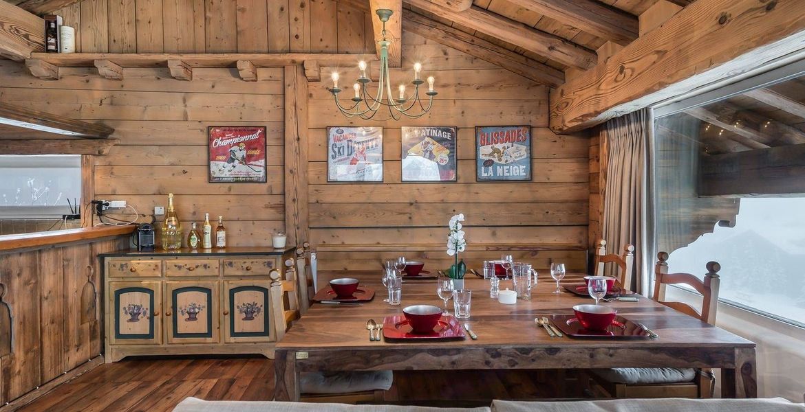 Chalet à Nogentil, Courchevel 1850 à louer de 168 m² et 5 ch