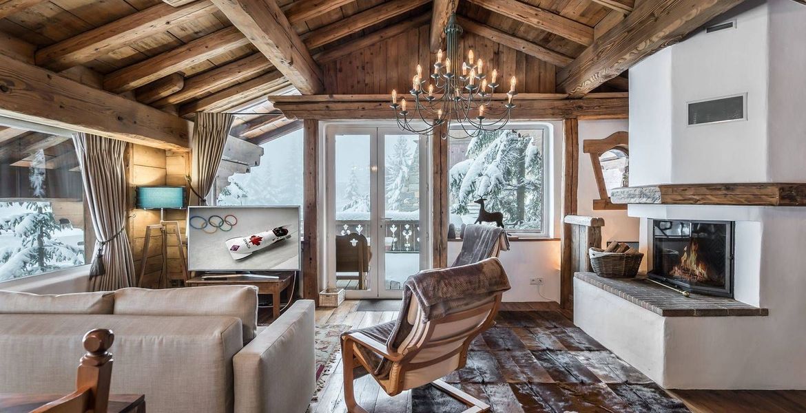 Chalet à Nogentil, Courchevel 1850 à louer de 168 m² et 5 ch