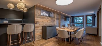 Apartamento dentro de una residencia ubicada en Courchevel 