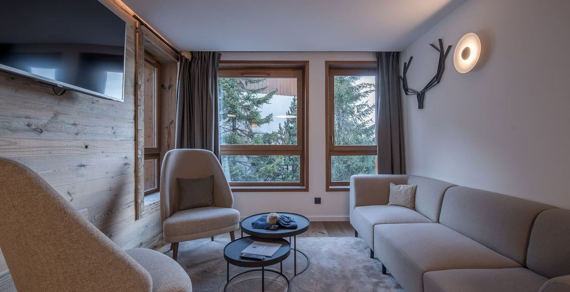 Apartment inside a residence located in Courchevel 1550 