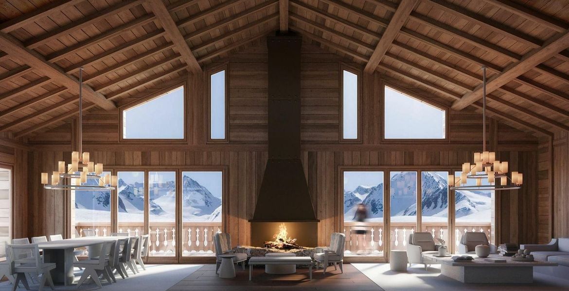 Chalet en courchevel 1850