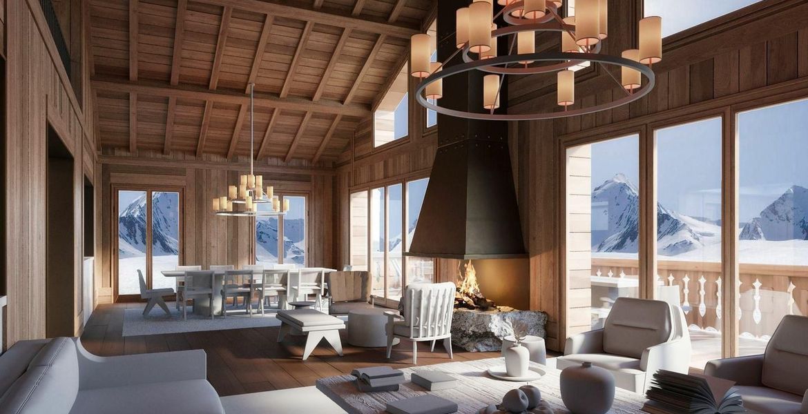 Chalet en courchevel 1850