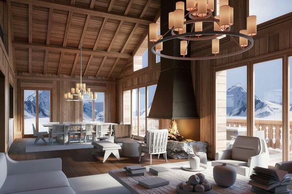 Chalet à courchevel 1850