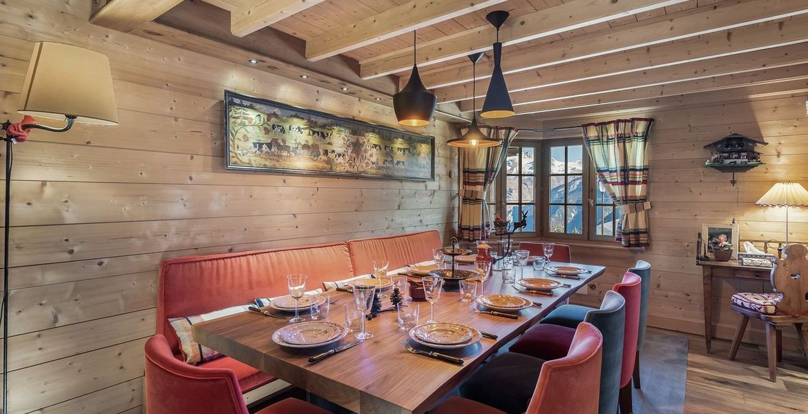 Chalet à louer à Plantret Courchevel 1850 avec 230 m² 