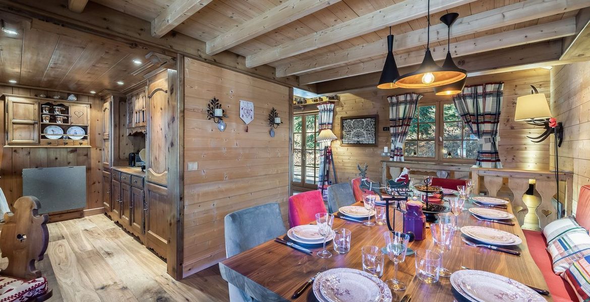 Chalet à louer à Plantret Courchevel 1850 avec 230 m² 