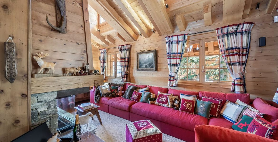 Chalet for rent in Plantret Courchevel 1850 with 230 sqm 