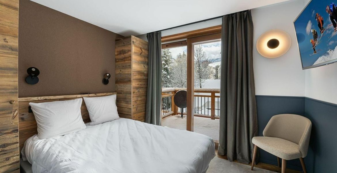 A three bedroom apartment in Courchevel 1550 Village