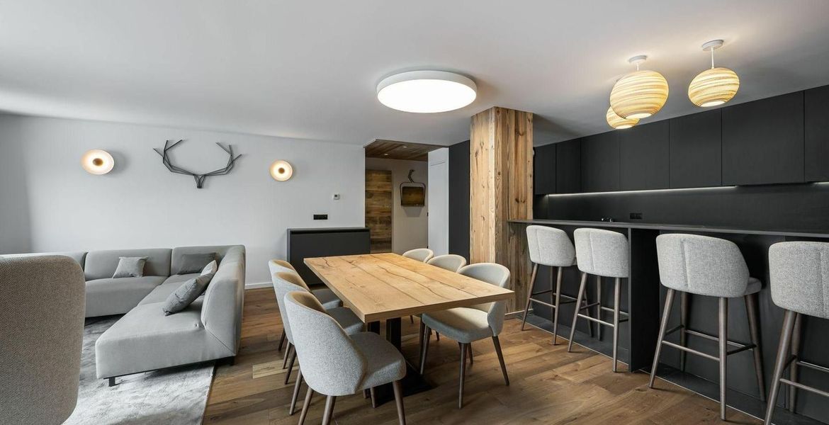 Un apartamento de tres habitaciones en Courchevel 1550 