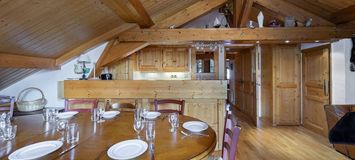 This apartment in Plantret Courchevel 1850 is for rental 
