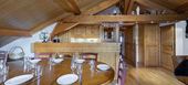 This apartment in Plantret Courchevel 1850 is for rental 