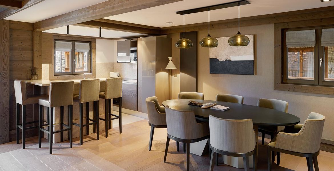 Apartamento de tres dormitorios en Courchevel 1850