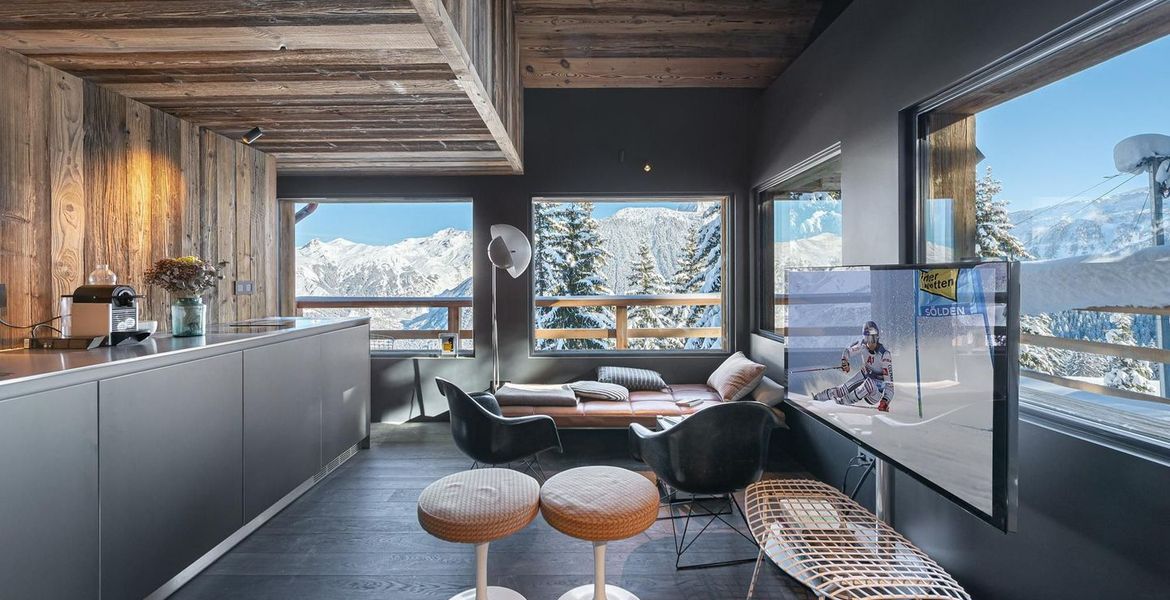 Two bedroom chalet in Courchevel 1850 for rent with 51 sqm 