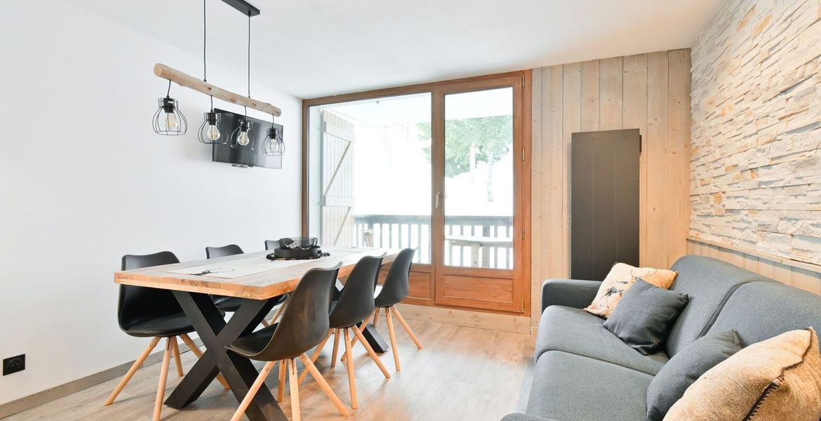 Apartamento de dos dormitorios en alquiler en Courchevel 