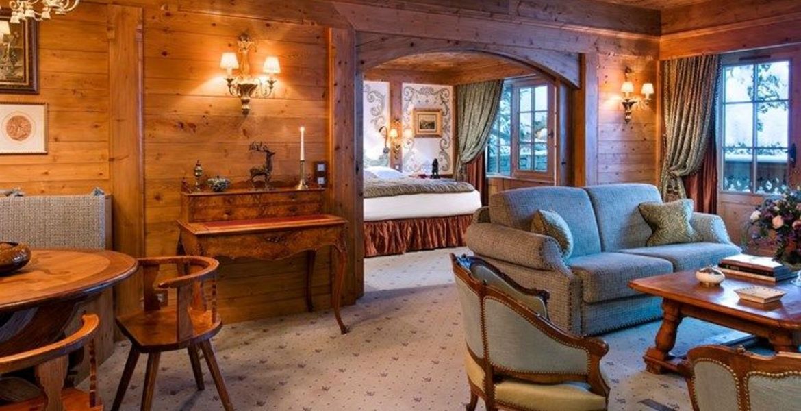 The Suite on the ski slope has two large bedrooms for rental