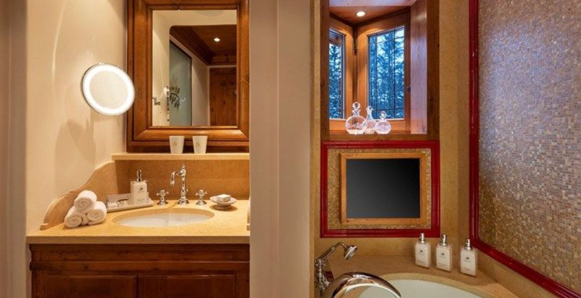 Appartement de 125 m² à louer au Jardin Alpin Courchevel 