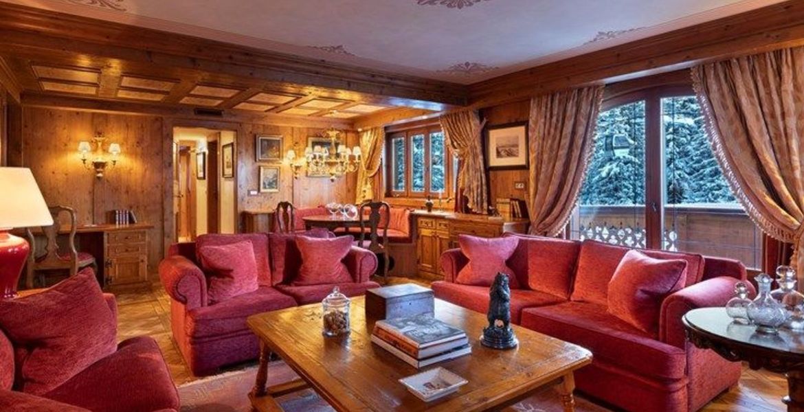 Appartement de 125 m² à louer au Jardin Alpin Courchevel 