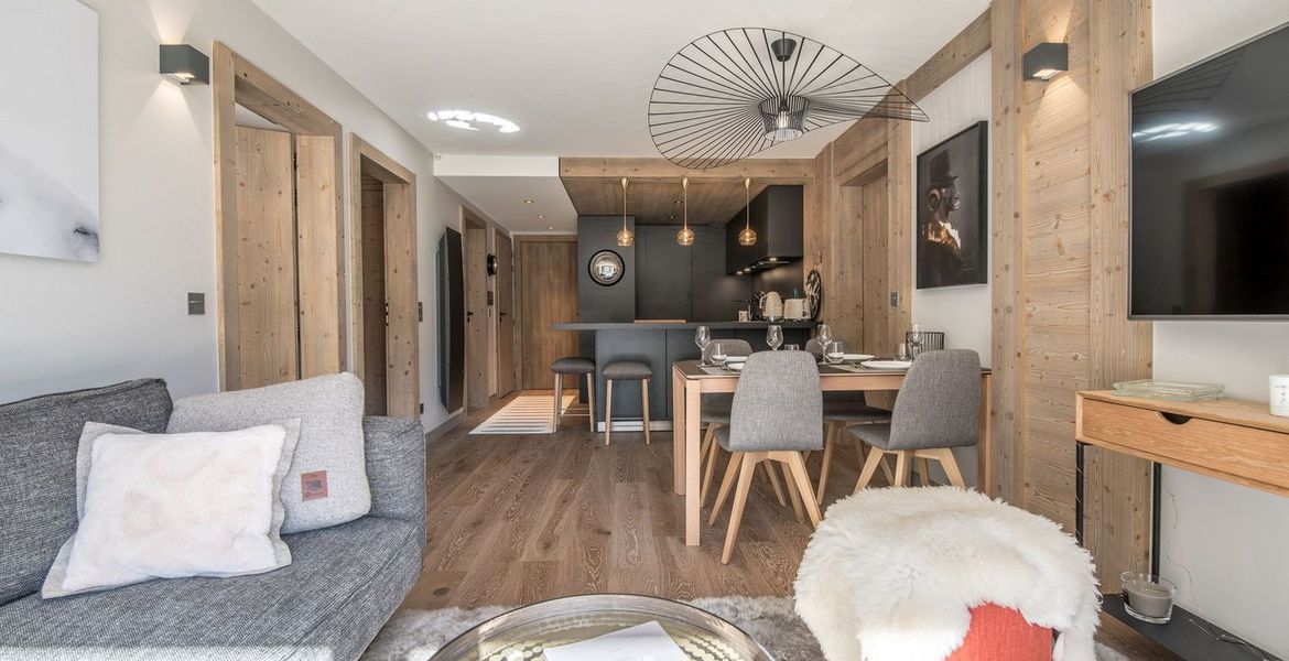 Muy bonito piso nuevo para 6 personas en Courchevel 1550