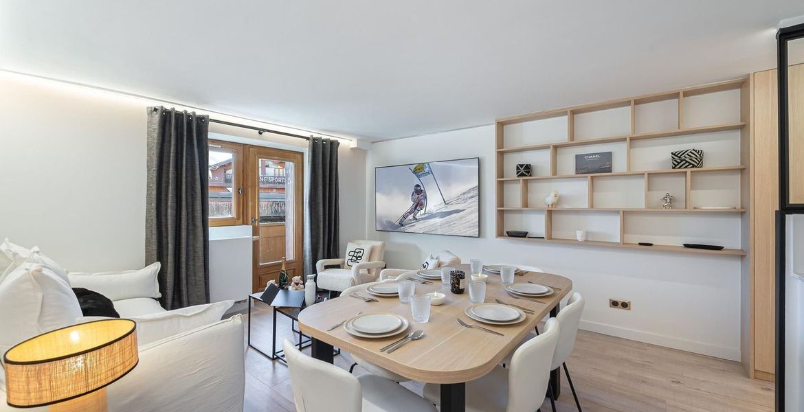 Located in a residence in Courchevel 1850 Chamois