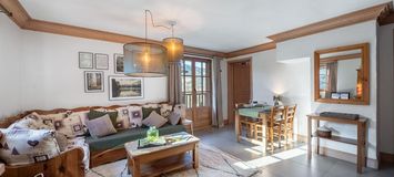 Bright and warm flat, in the heart of nature in Méribel