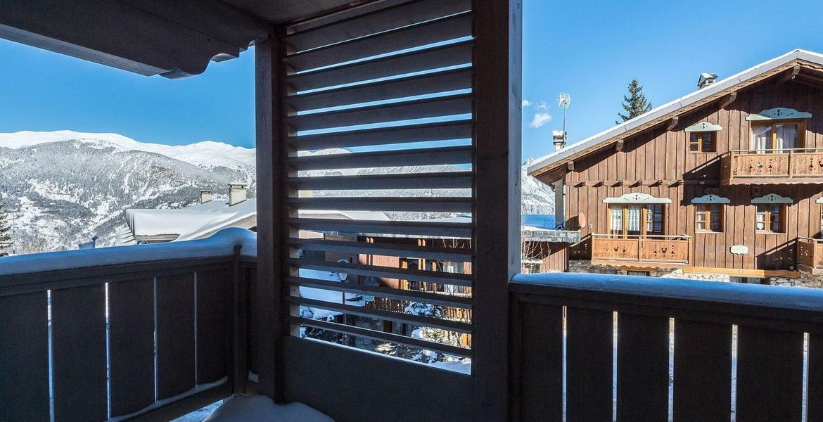 En el corazón de Courchevel Village 1550 este apartamento