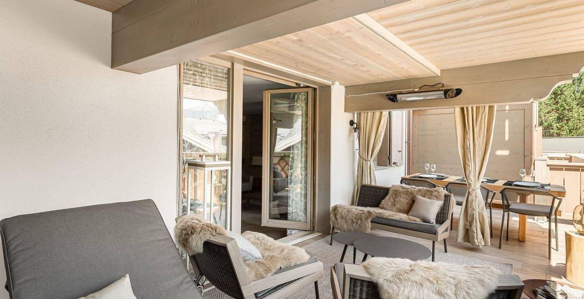 Apartamento de 2 dormitorios en Courchevel 1550 Village 81m²