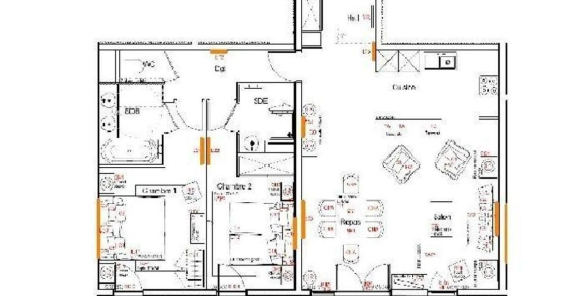 Appartement 2 chambres à Courchevel 1550 Village 81 m² 