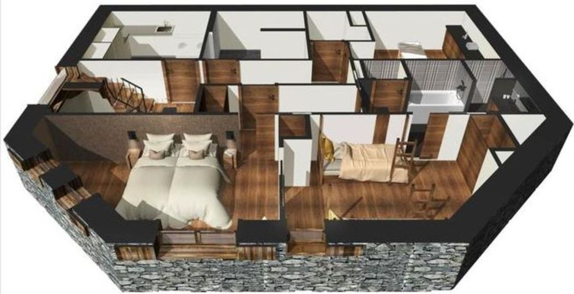 Luxury chalet rental in Courchevel 1550 Village