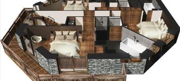Luxury chalet rental in Courchevel 1550 Village