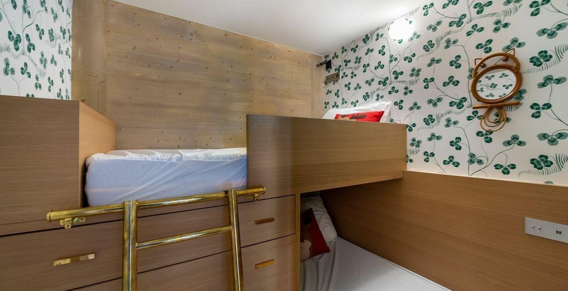 Es un espléndido apartamento en el corazón de Courchevel