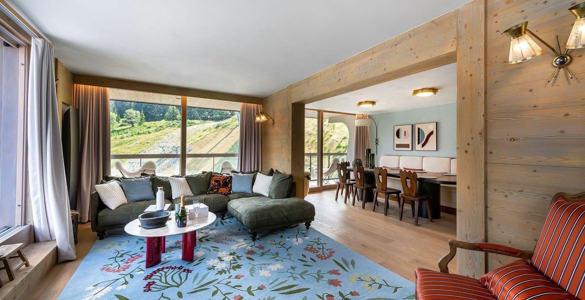 Es un espléndido apartamento en el corazón de Courchevel