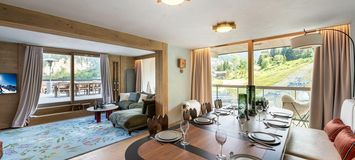 Es un espléndido apartamento en el corazón de Courchevel