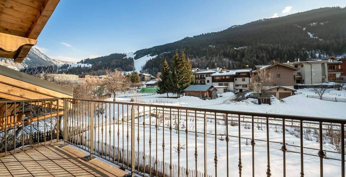 Este Apartamento en alquiler en una residencia en Le Praz